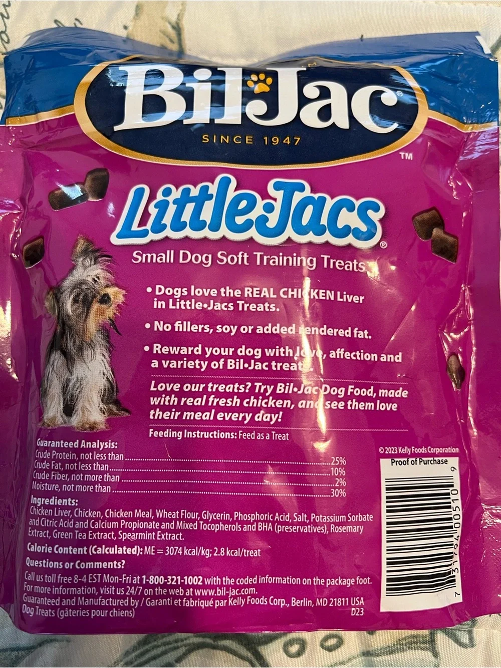 BilJac Little Jacs Small Dog Training Treats